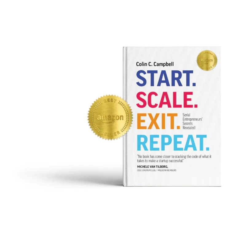 Colin C. Campbell’s Start. Scale. Exit. Repeat. Breaks Records as Most Awarded Entrepreneurship Book Ever with 33 Global Awards