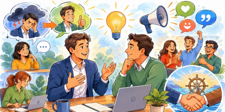The Simple Communication Shift That Makes Better Leaders