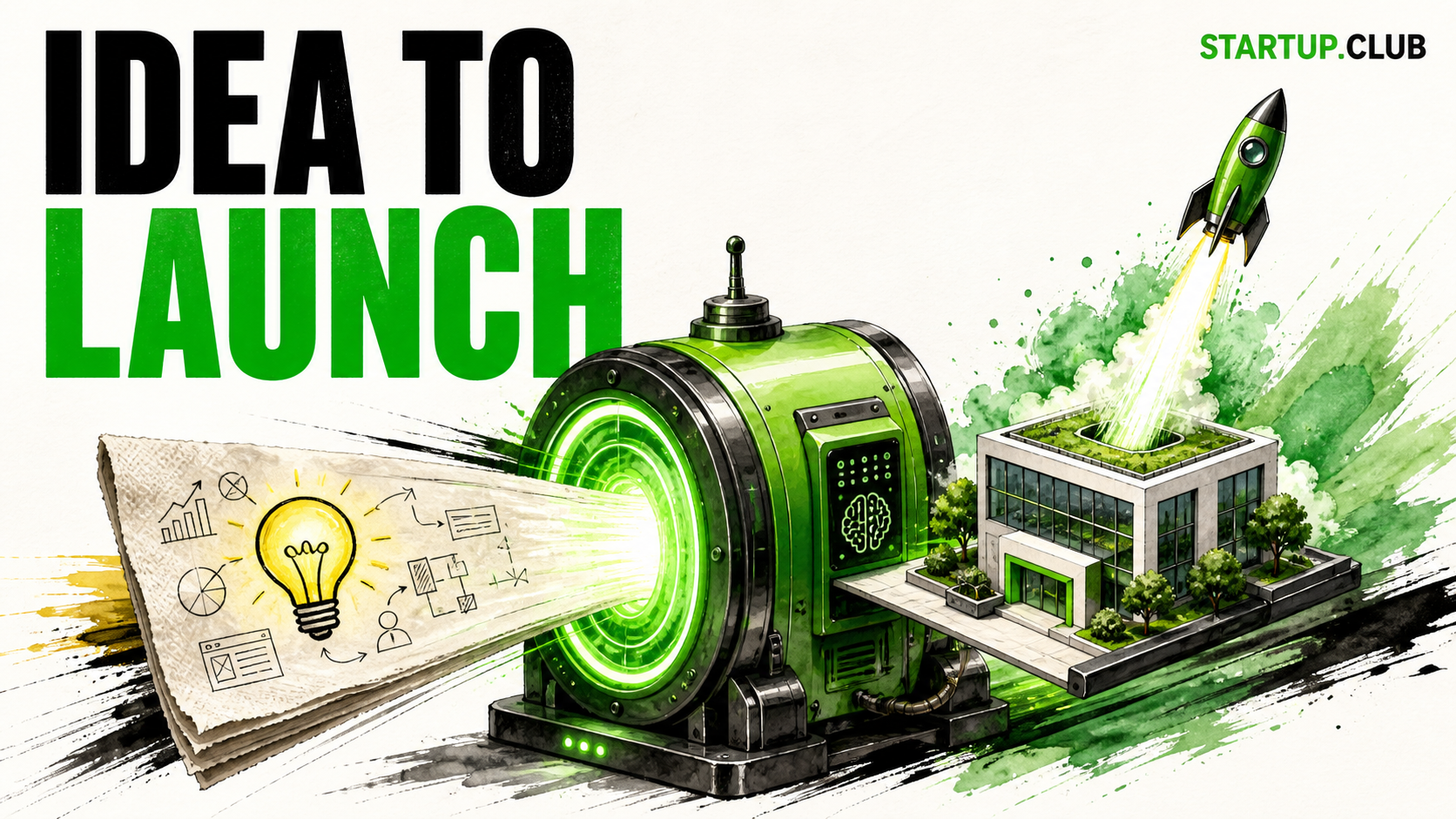 From Idea to Launch: Building a Startup With AI