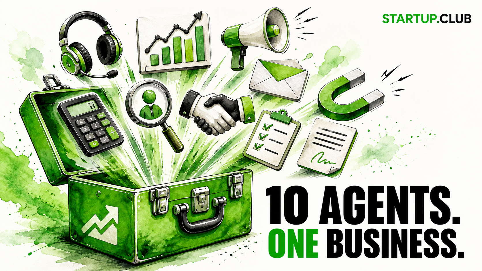 10 AI Agents Every Entrepreneur Needs